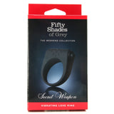 Secret Weapon Vibrating Love Ring in Grey