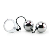 Inner Goddess Silver Metal Pleasure Balls