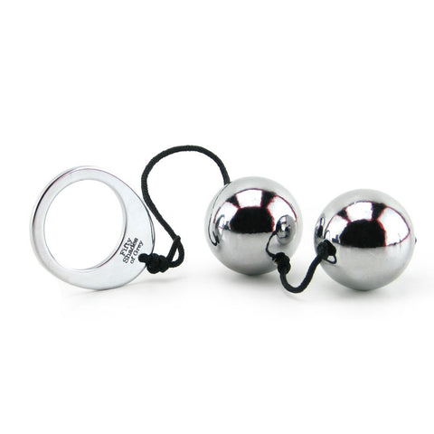 Inner Goddess Silver Metal Pleasure Balls