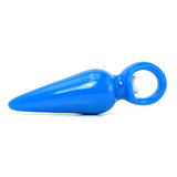 Mini Pleasure Probe Vibrating Plug in Blue