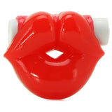 Hot Lips Super Turbo Vibrating Ring in Red