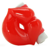 Hot Lips Super Turbo Vibrating Ring in Red