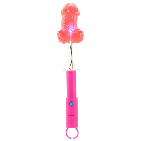 Liquored Up Pink Velvet Light Up Penis Pop