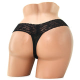 Wireless Remote Vibrating Black Panties in M/L