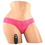 Wireless Remote Vibrating Pink Panties in S/M