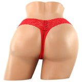 Wireless Remote Vibrating Red Panties in M/L