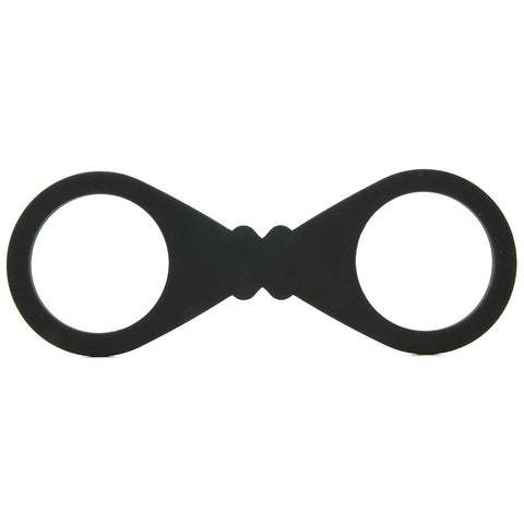 SCuffs One Piece Silicone Cuffs in Black