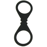 SCuffs One Piece Silicone Cuffs in Black