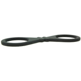 SCuffs One Piece Silicone Cuffs in Black