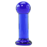 First Glass Indigo Anal Plug