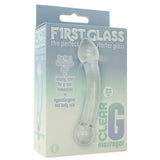 First Glass G Massager in Clear