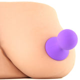 Silicone Nip-Pulls in Purple