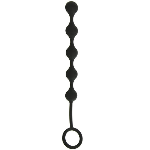 Sdrops Silicone Anal Beads in Black