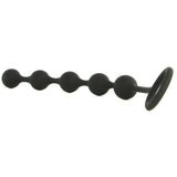 Sdrops Silicone Anal Beads in Black
