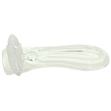 Sextenders Contoured Vibrating Enhancer Sleeve in Clear