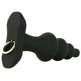 The Ring Series Rippler Silicone Plug in Black