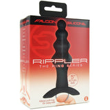 The Ring Series Rippler Silicone Plug in Black