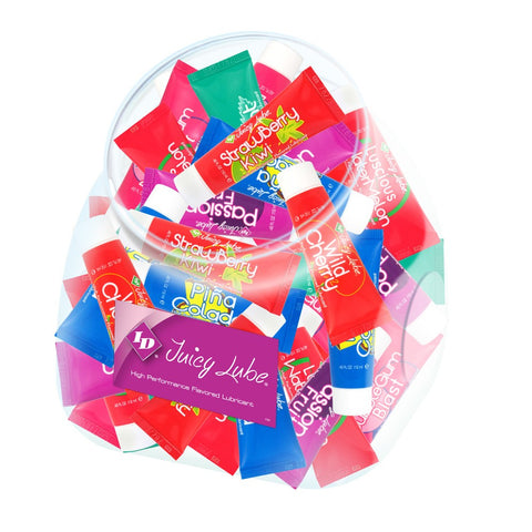 Juicy Lube Assorted 12mL Samples in 5 Pack