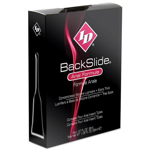 BackSlide Concentrated Silicone Lube 4 pack in 8mL