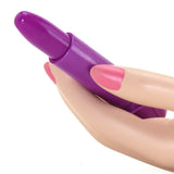 Blooming Purple Rose Lipstick Vibrator