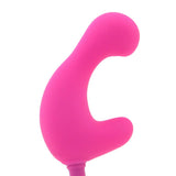 The Celine Bendable Gripper Wand Vibe in Pink