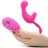 The Celine Bendable Gripper Wand Vibe in Pink