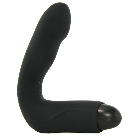 No.19 Rechargeable Silicone P-Spot Vibe Set in Black