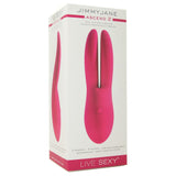 Ascend 2 Dual Clitoral Vibrator in Pink