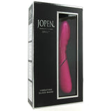 Opal Vibrating Glass Wand in Pink