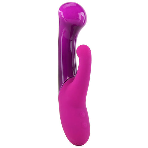 Opal Vibrating Glass Massager Vibe in Purple