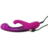 Opal Vibrating Glass Massager Vibe in Purple