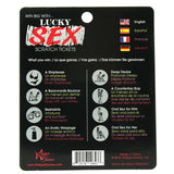 Lucky Sex Scratch Tickets