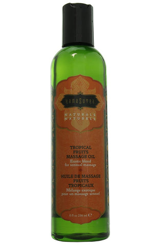 Naturals Massage Oil 8oz/236ml in Tropical Fruits