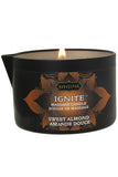 Ignite Massage Candle 6oz/170g in Sweet Almond