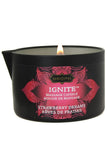 Ignite Massage Candle 6oz/170g in Strawberry Dreams