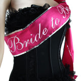 Bride to Be Glow in the Dark Sash in Pink