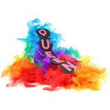 Queen Rainbow Flashing Boa