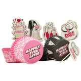Bridal Wrappers and Toppers Cupcake Set