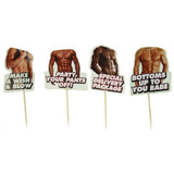 Hot Bods Wrappers and Toppers Cupcake Set