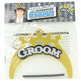Groom to Be Celebration Crown