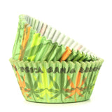 Cannabis Wrappers and Toppers Cupcake Set