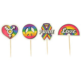 Pride Party Toothpick Toppers