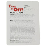 Take It Off! Stripping Card Game