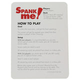 Spank Me! Naughty Card Game