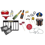 Bad Bad Girl Photo Prop Set