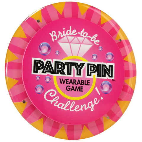 Bride-to-Be Flashing Party Pin Game