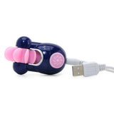 Sqweel Go Rechargeable Oral Sex Massager in Purple