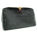 Tallulah Toy Case in Charcoal Microsuede