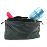 Tallulah Toy Case in Charcoal Microsuede