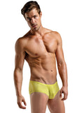 Yellow Silk Mini Pouch Brief in M